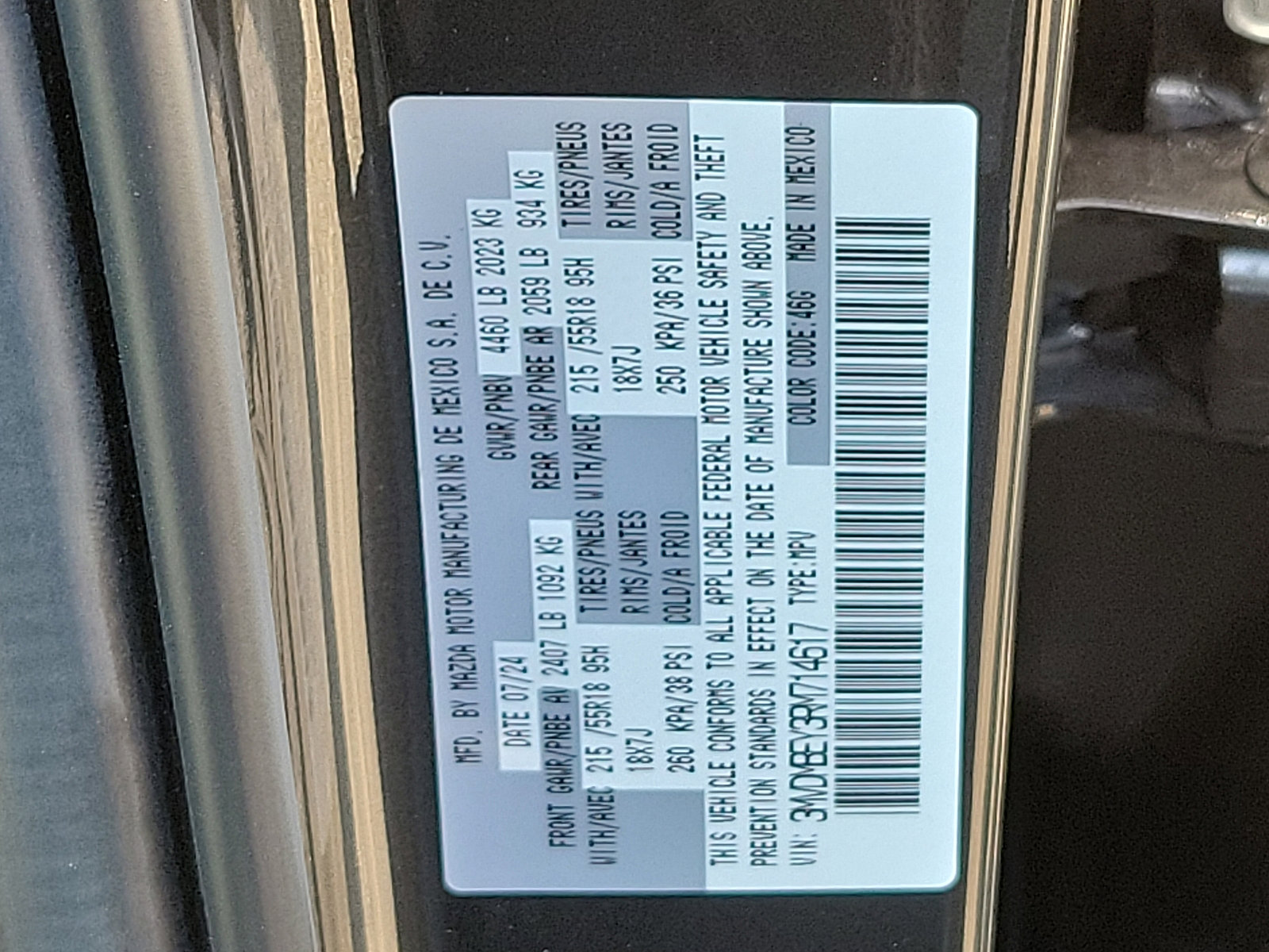 Used 2024 MAZDA CX-30 2.5 Turbo w/ Premium Plus Pkg image 15