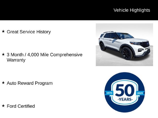 Certified 2022 Ford Explorer ST w/ Equipment Group 401A AWD/4WD image 7
