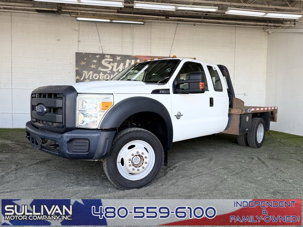 Used 2014 Ford F550 4x4 SuperCab Super Duty w/ Power Equipment Group