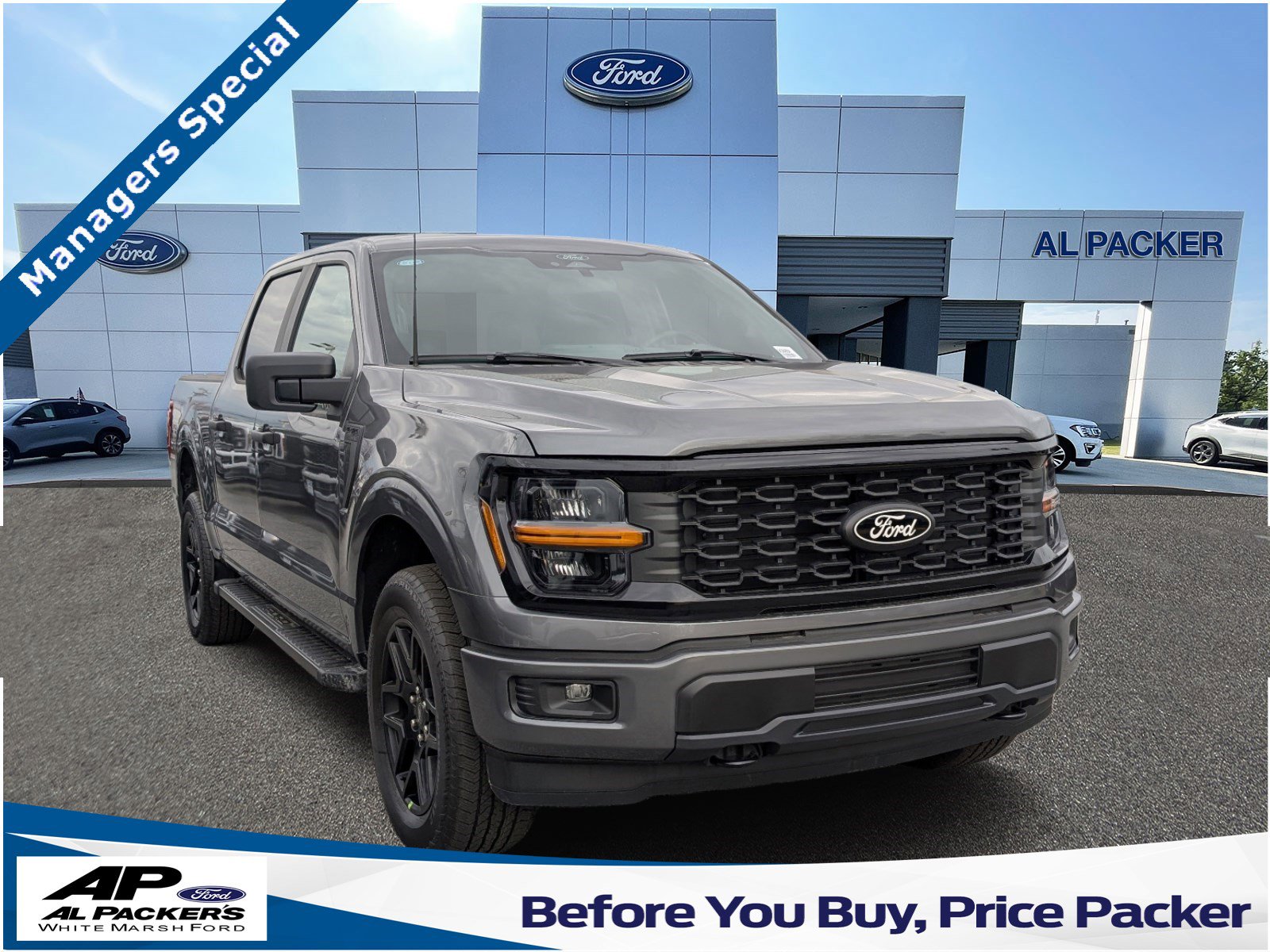 New 2025 Ford F150 STX w/ STX Black Appearance Package