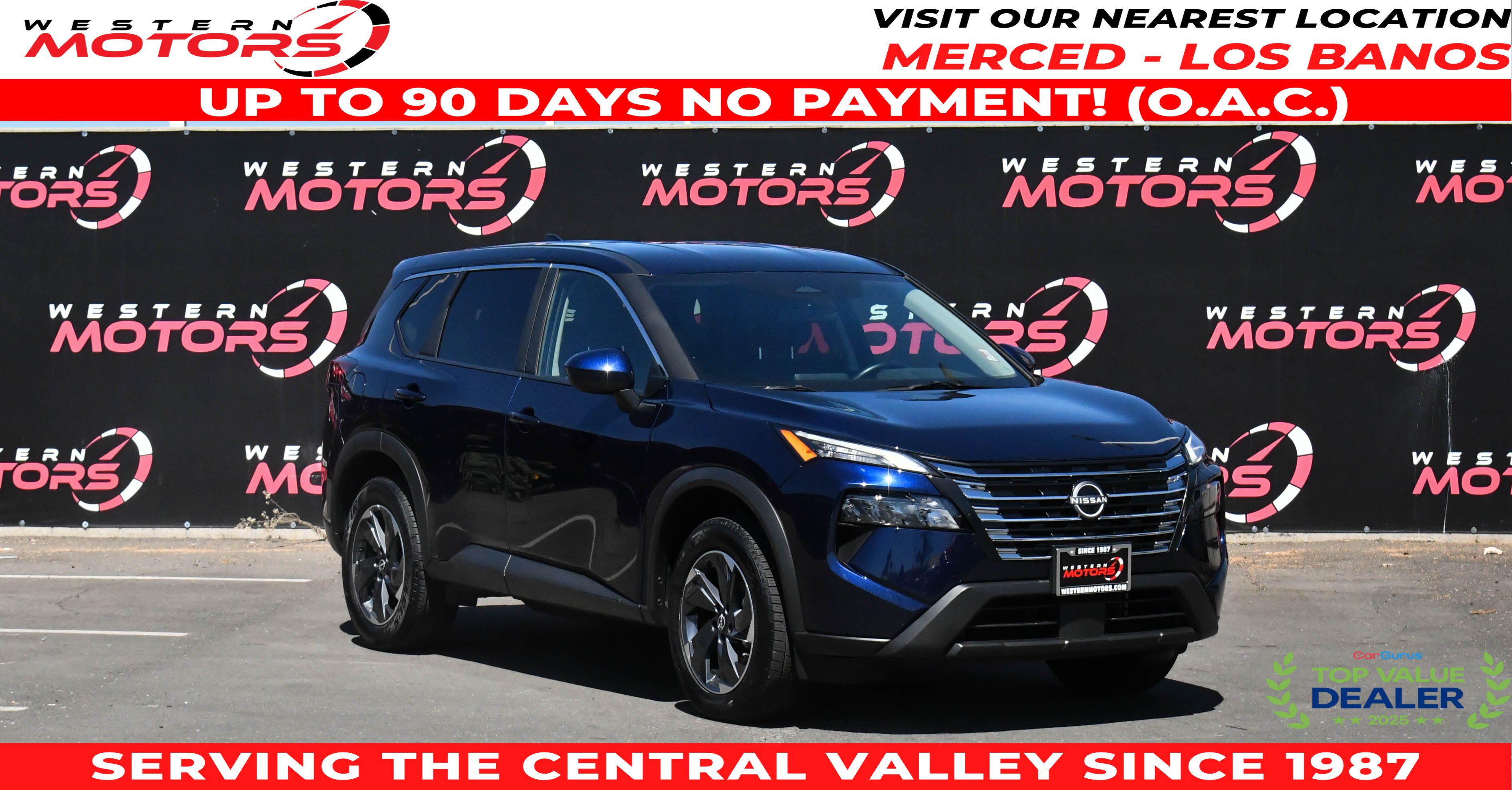 Used 2025 Nissan Rogue SV FWD image 1