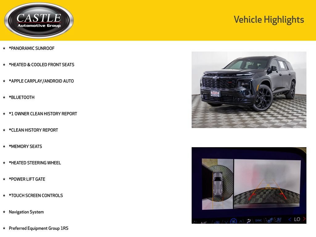 Used 2024 Chevrolet Traverse RS FWD image 3