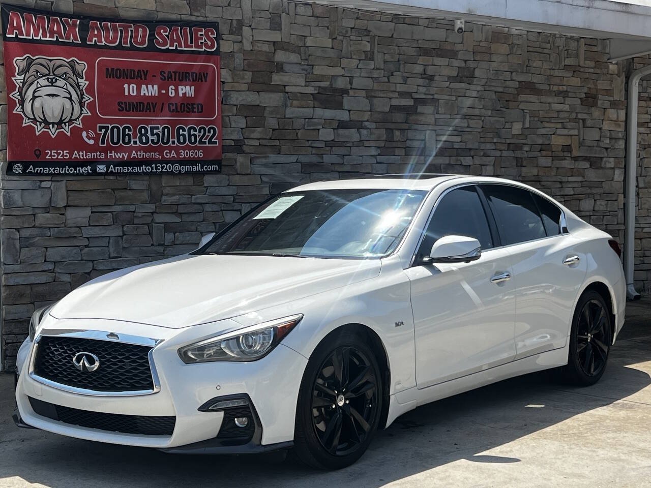 Used 2019 INFINITI Q50 Signature Edition RWD image 2