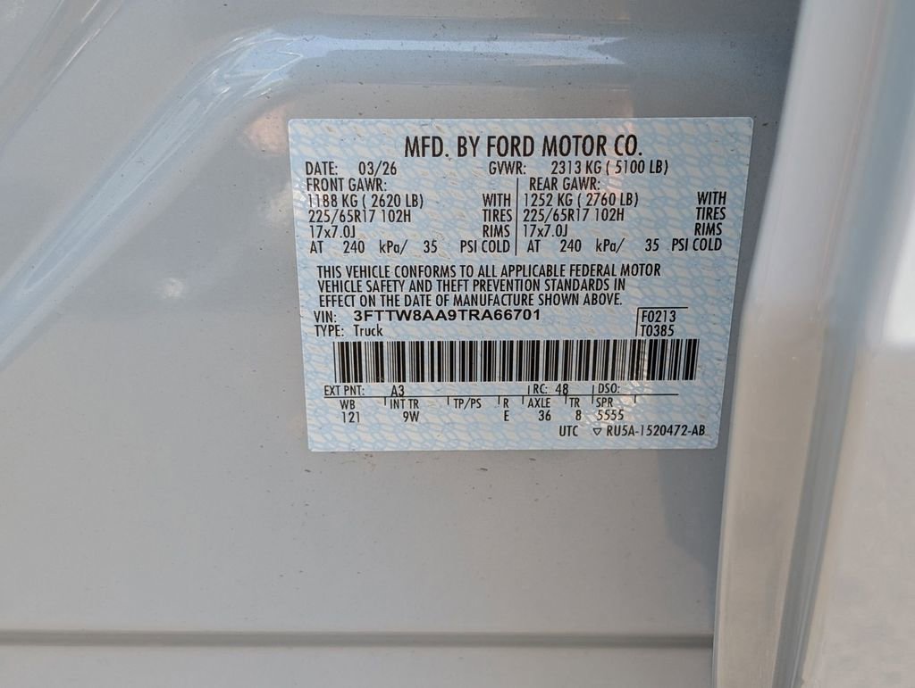New 2026 Ford Maverick XL FWD image 24
