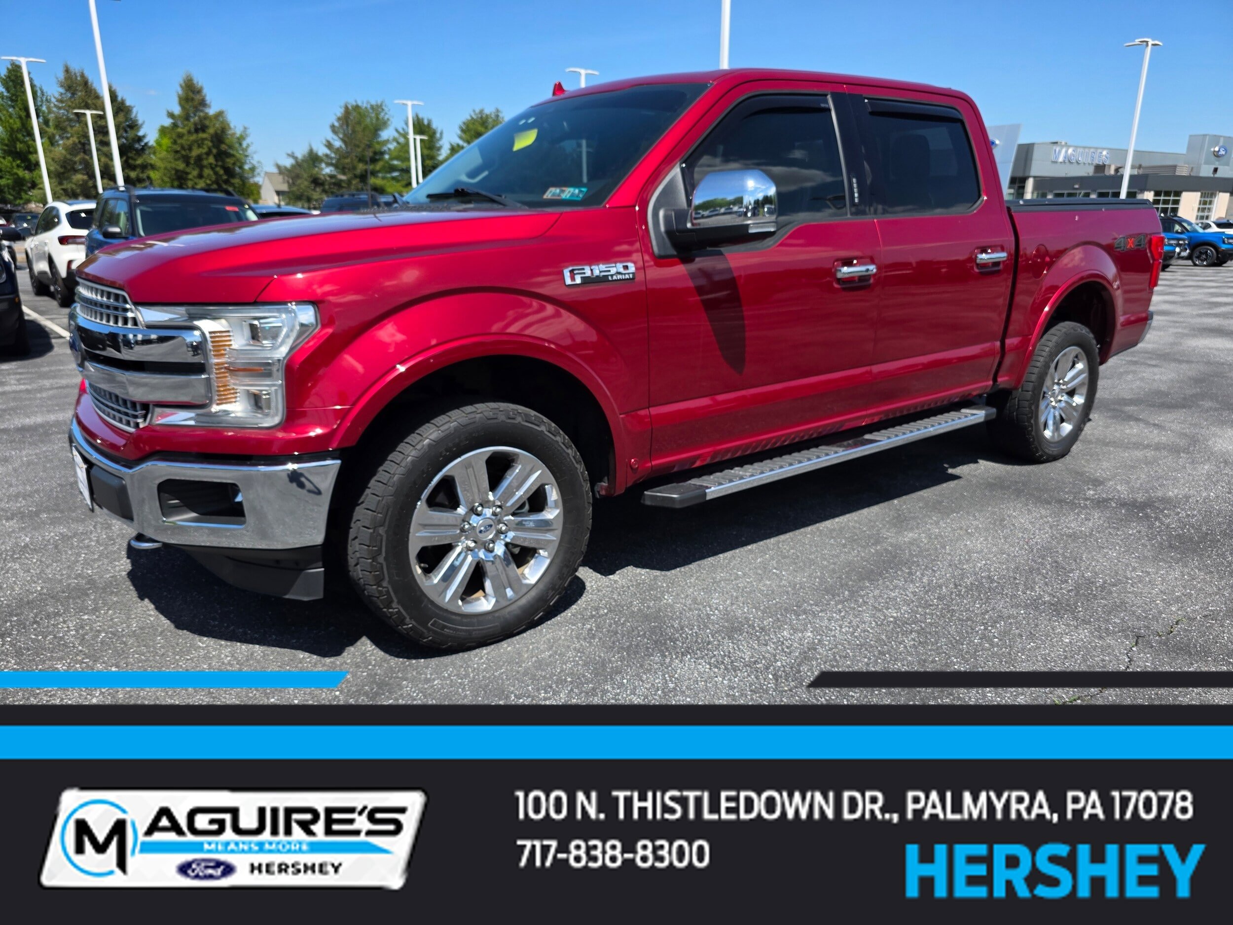 Certified 2018 Ford F150 Lariat w/ Equipment Group 502A Luxury AWD/4WD image 1