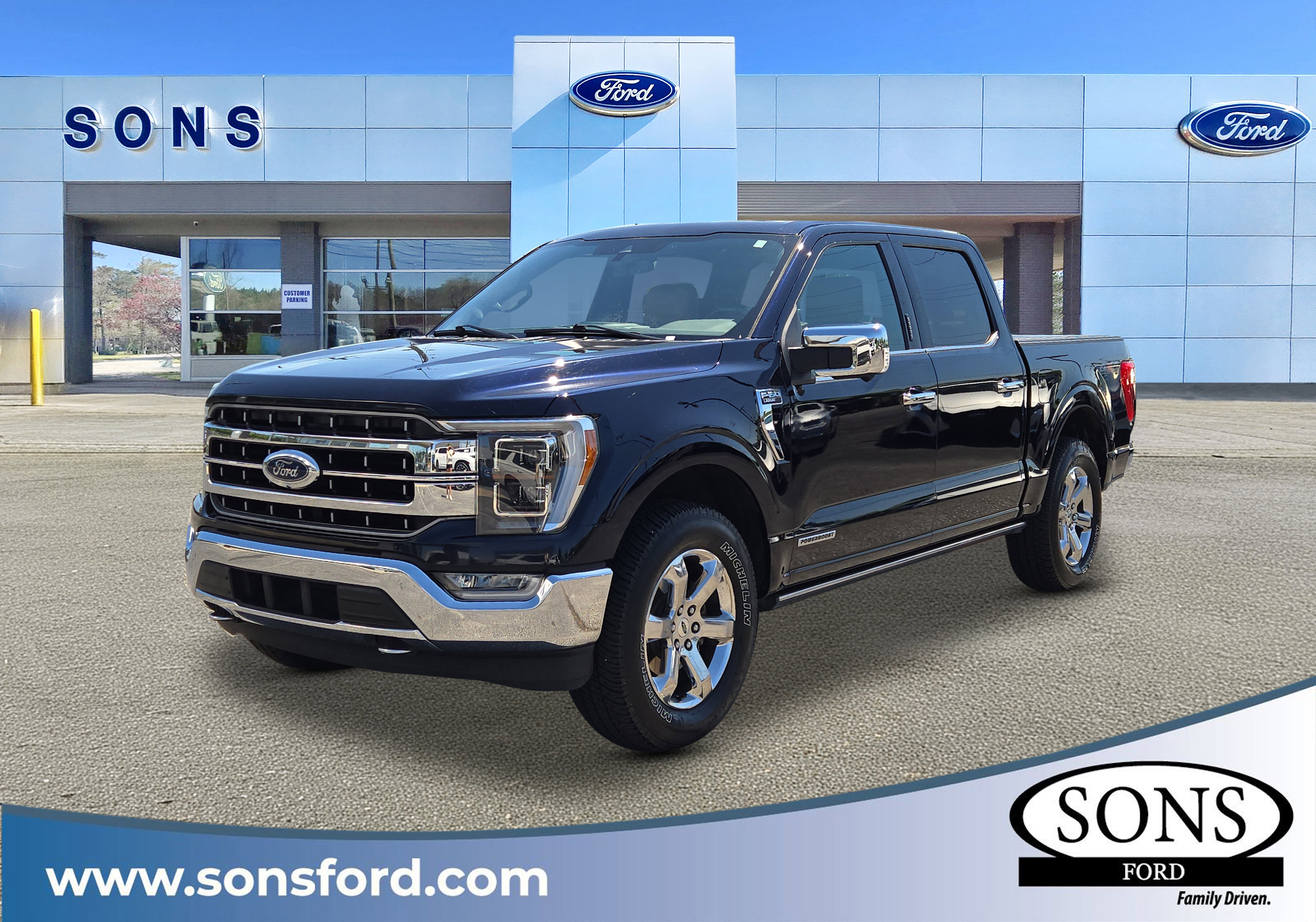 Used 2021 Ford F150 Lariat w/ Equipment Group 502A High AWD/4WD image 1