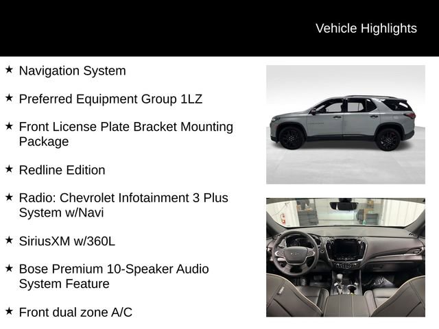 Certified 2023 Chevrolet Traverse Premier w/ Redline Edition image 28