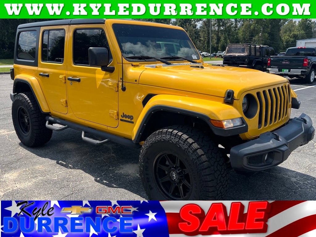 Used 2021 Jeep Wrangler Unlimited Sport AWD/4WD image 1