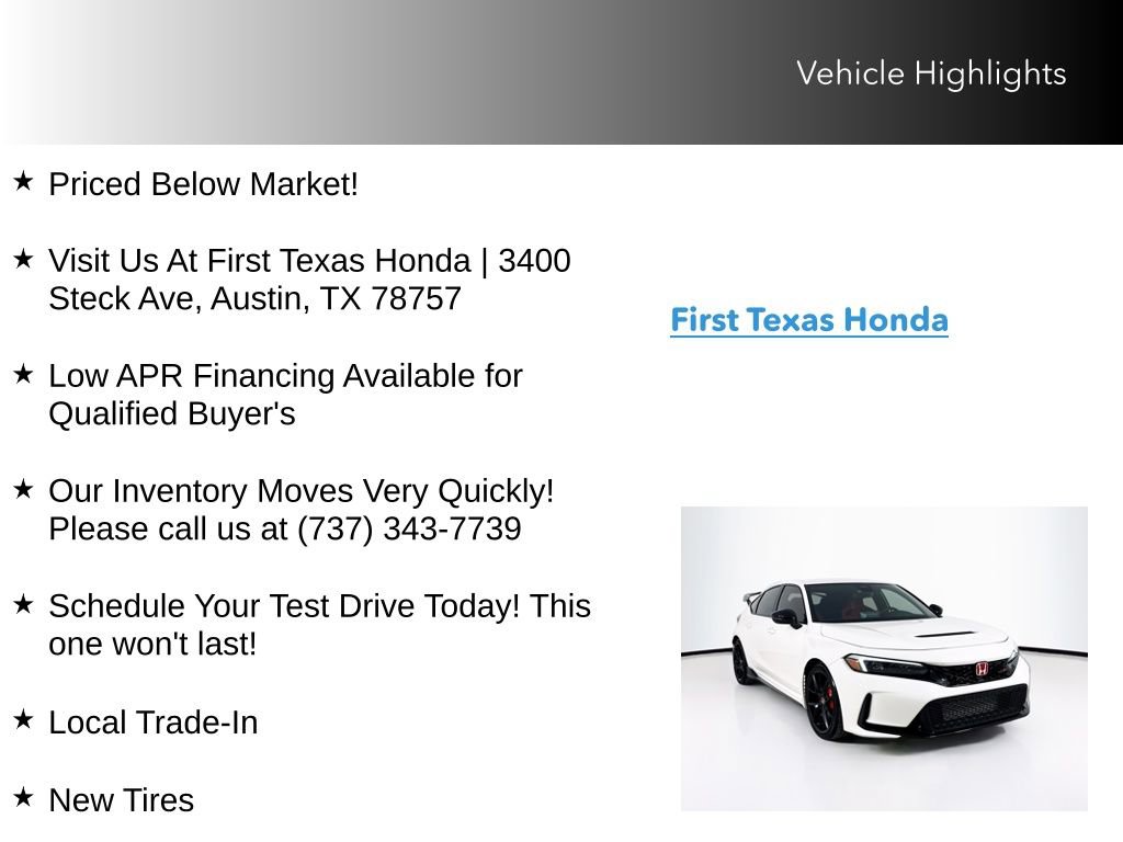 Used 2025 Honda Civic Type R image 9
