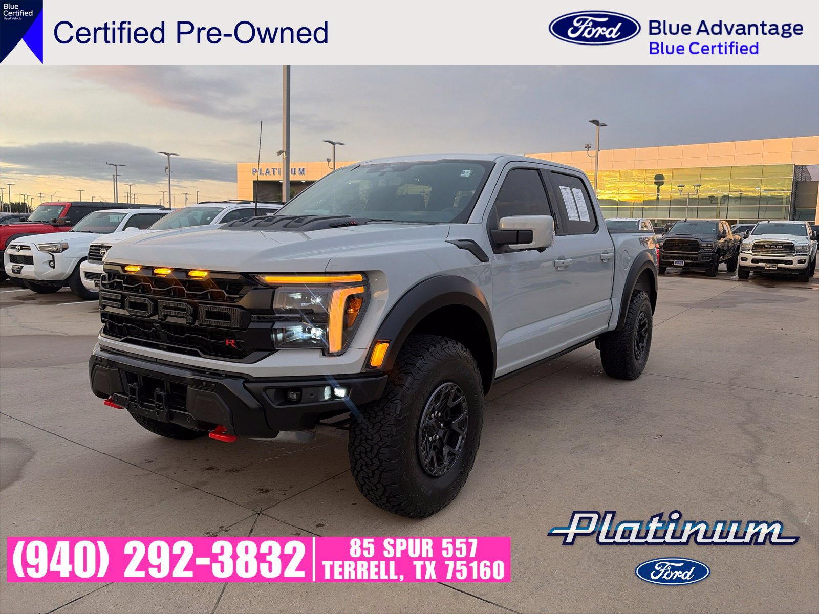 Used 2026 Ford F150 Raptor w/ Equipment Group 803A Raptor R AWD/4WD 360° Tour