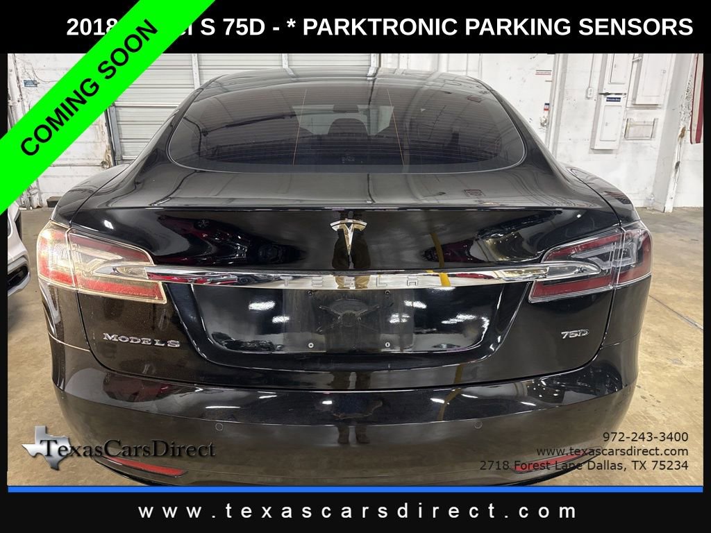 Used 2018 Tesla Model S 75D AWD/4WD image 3