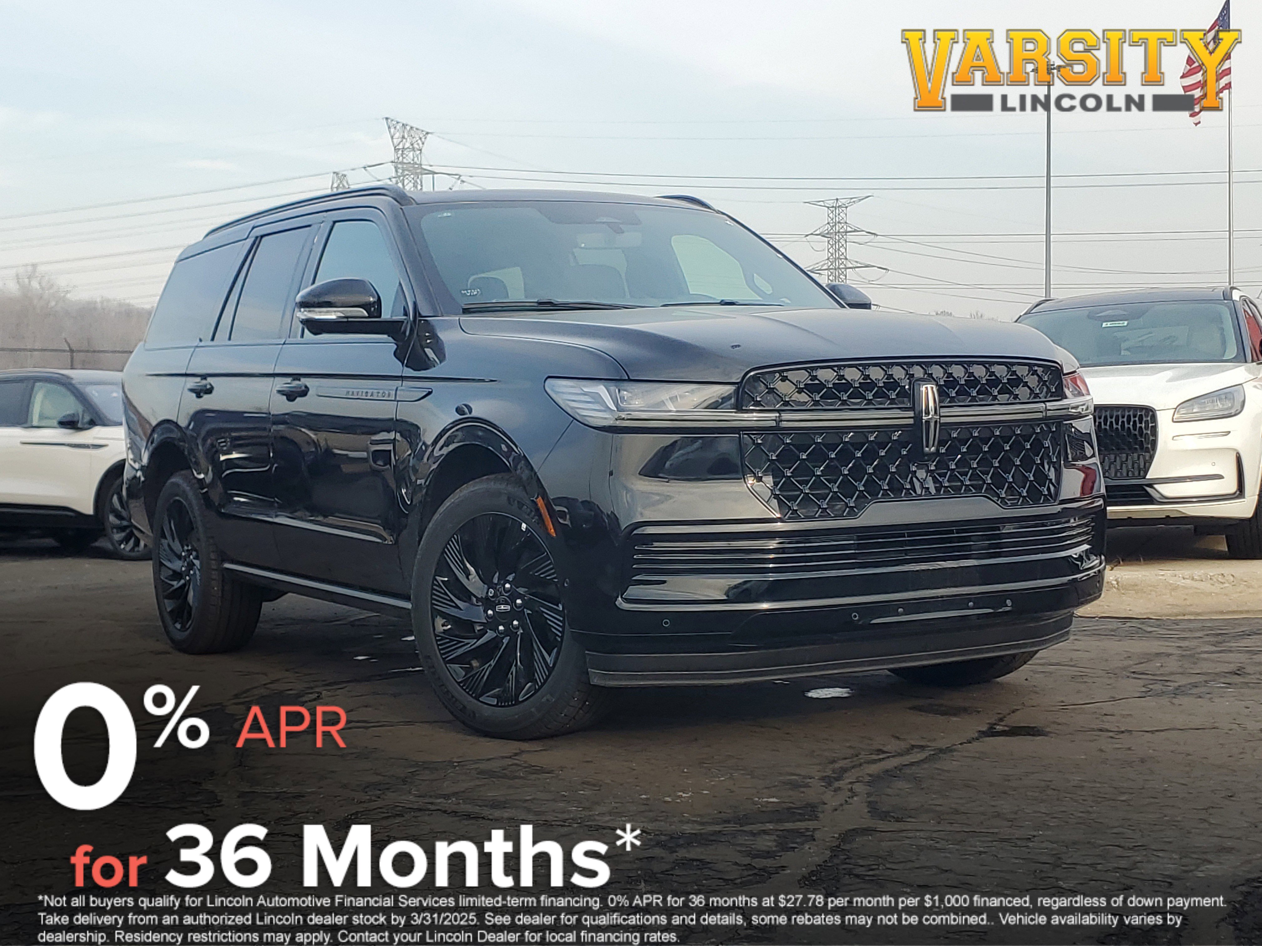 New 2025 Lincoln Navigator Reserve w/ Jet Appearance Package