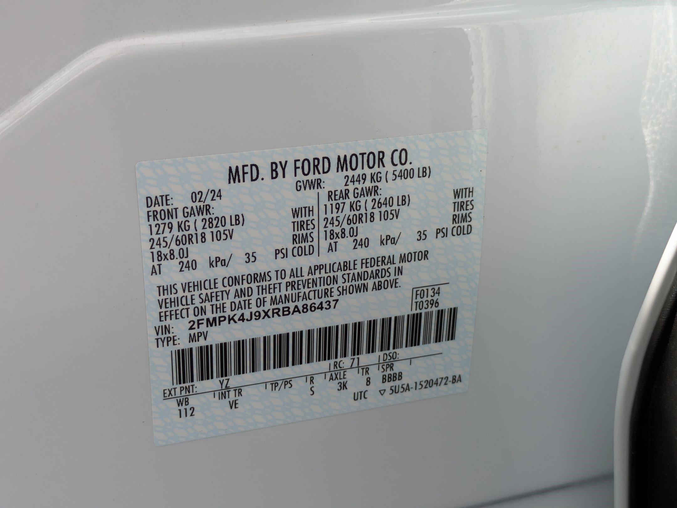 Used 2024 Ford Edge SEL image 32