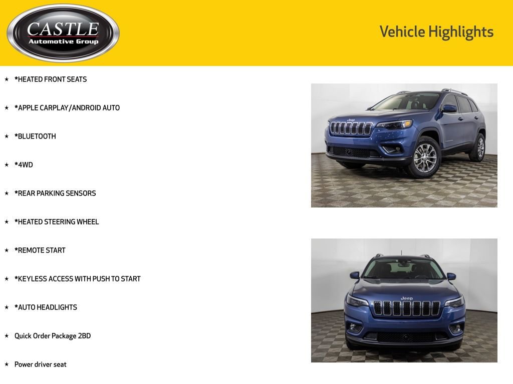 Used 2021 Jeep Cherokee Latitude Plus image 3
