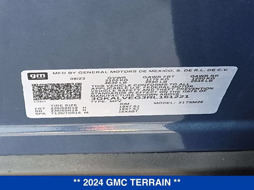 Used 2024 GMC Terrain SLT w/ Infotainment Package II AWD/4WD image 35