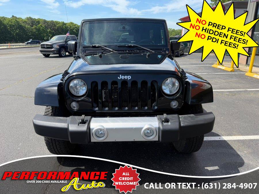 Used 2015 Jeep Wrangler Unlimited Sahara w/ Max Tow Package AWD/4WD image 14