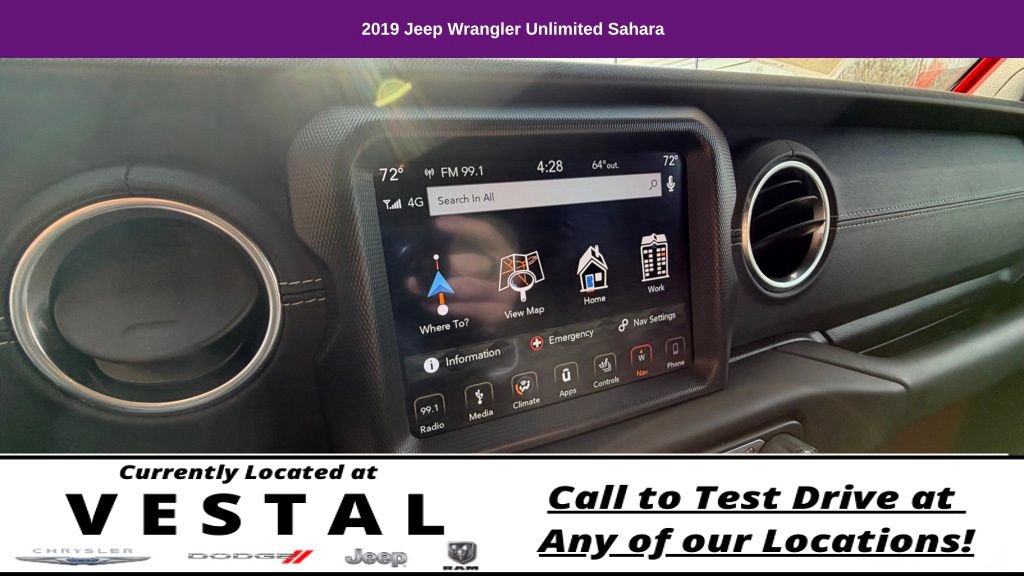 Used 2019 Jeep Wrangler Unlimited Sahara w/ Dual Top Group image 41