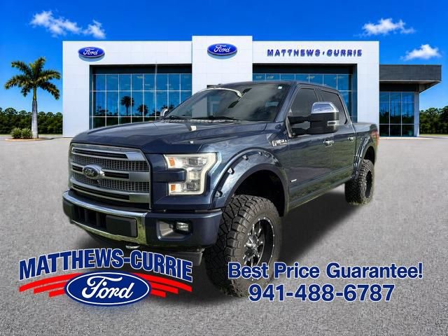 Used 2017 Ford F150 Platinum w/ Equipment Group 701A Luxury AWD/4WD image 1