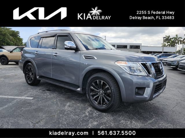 Used 2019 Nissan Armada Platinum w/ Interior Lighting Package AWD/4WD video 1