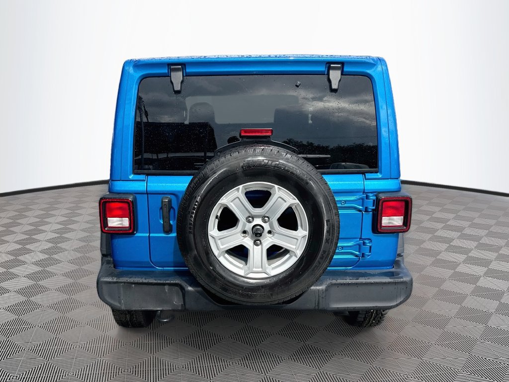 Certified 2023 Jeep Wrangler Unlimited Sport w/ Sun And Sound Package AWD/4WD image 7