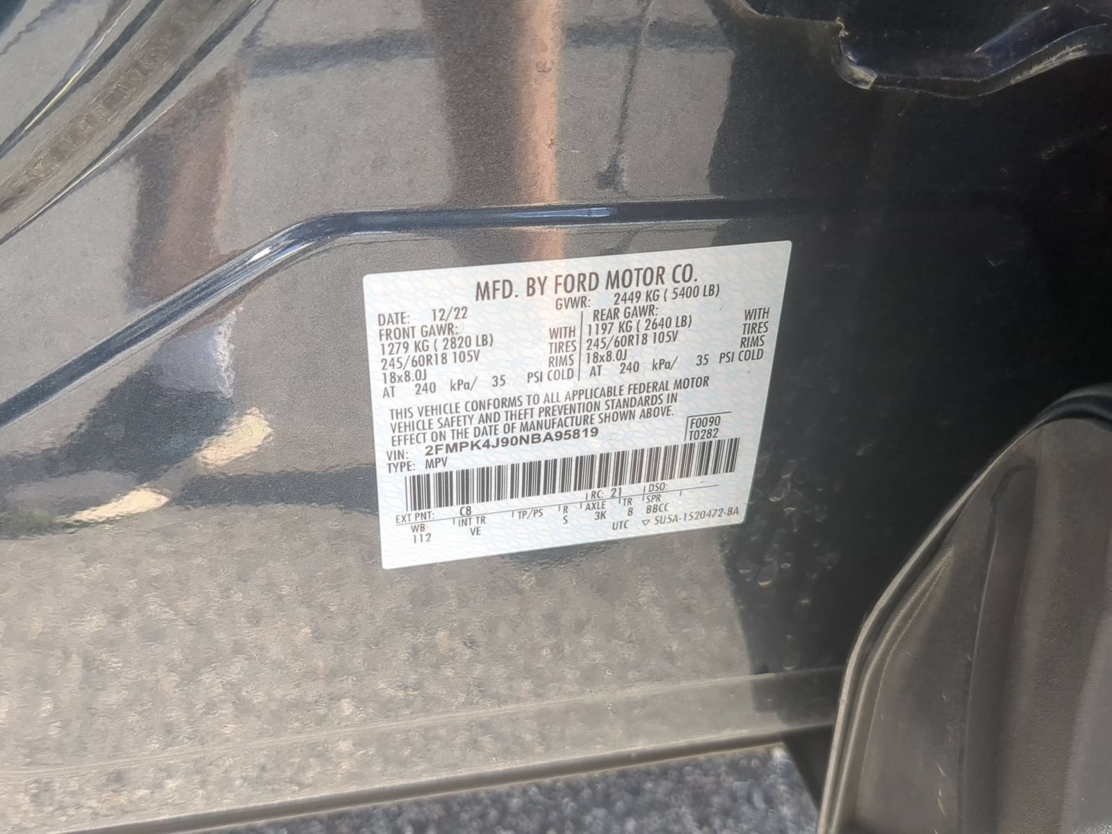 Used 2022 Ford Edge SEL w/ Convenience Package AWD/4WD image 38