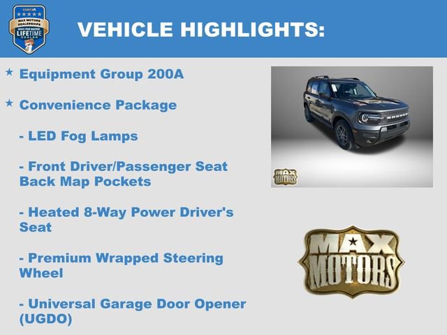 New 2025 Ford Bronco Sport Big Bend w/ Convenience Package image 6