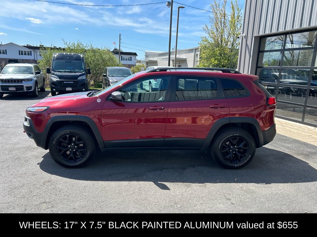 Used 2017 Jeep Cherokee Trailhawk w/ Comfort/Convenience Group AWD/4WD image 7