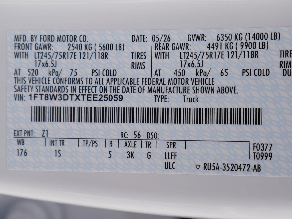 New 2026 Ford F350 XL w/ STX Appearance Package AWD/4WD image 44