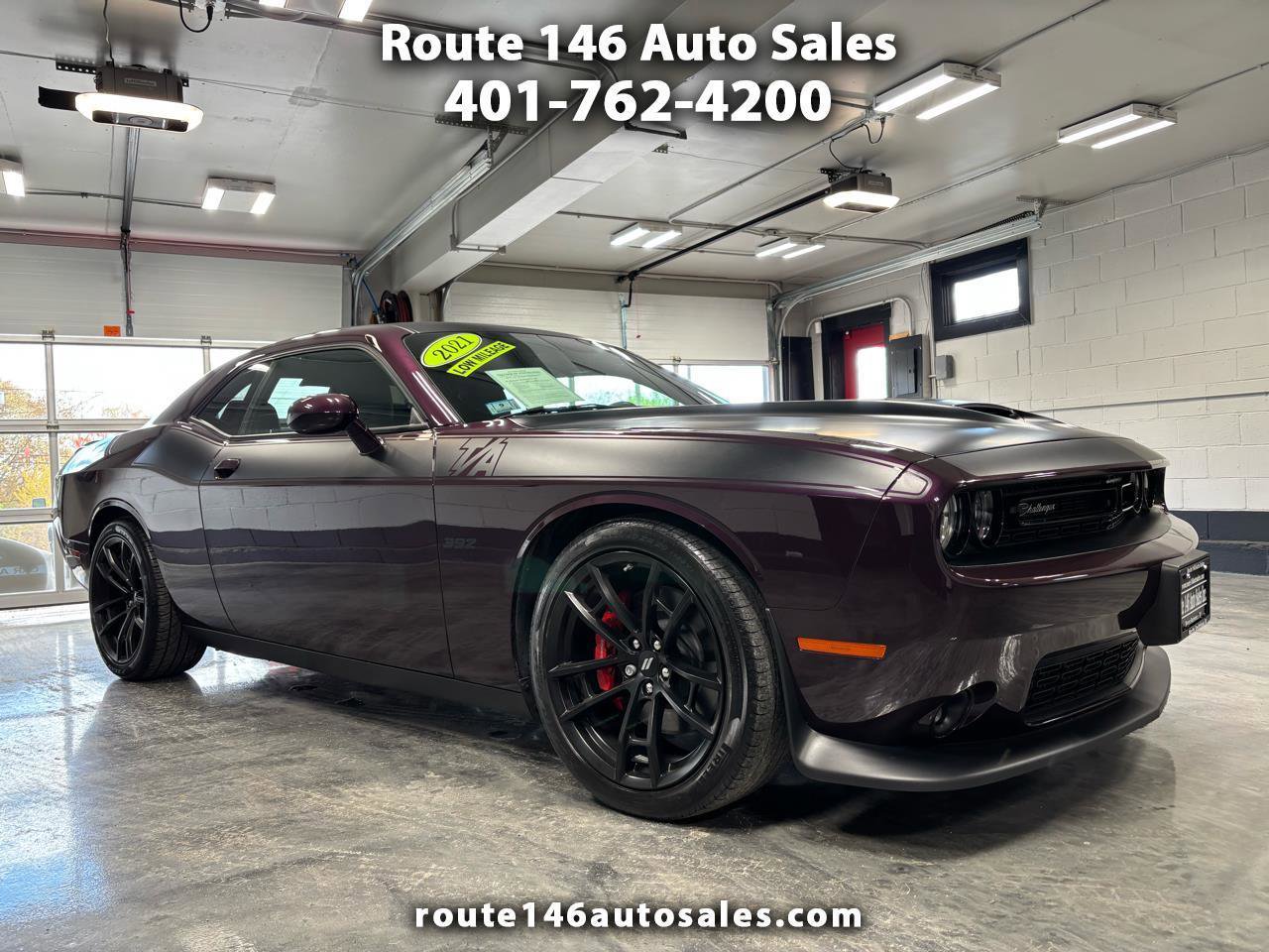 Used 2021 Dodge Challenger R/T Scat Pack w/ T/A Package RWD image 1
