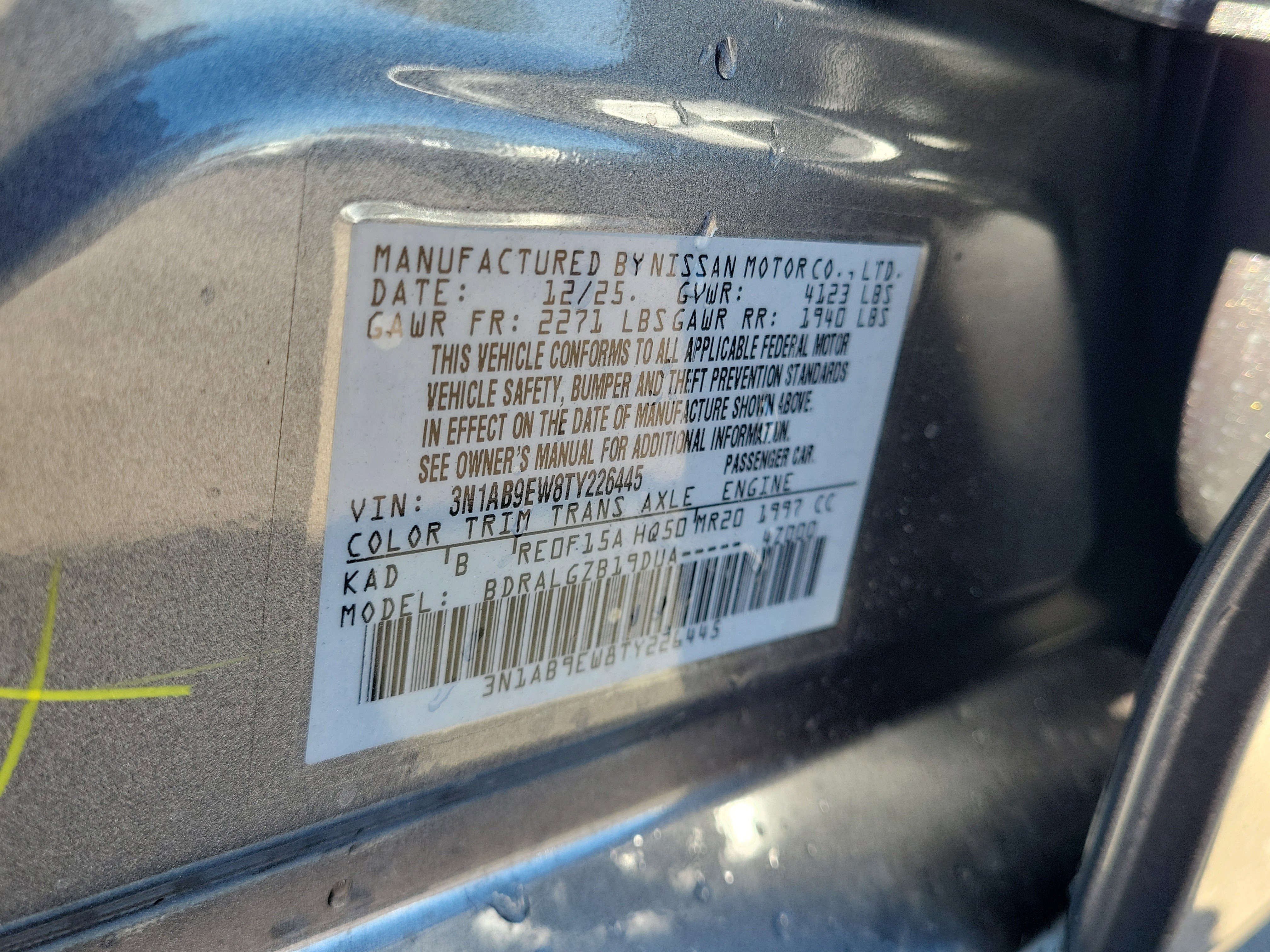 New 2026 Nissan Sentra SL w/ Floor Mat Package image 33