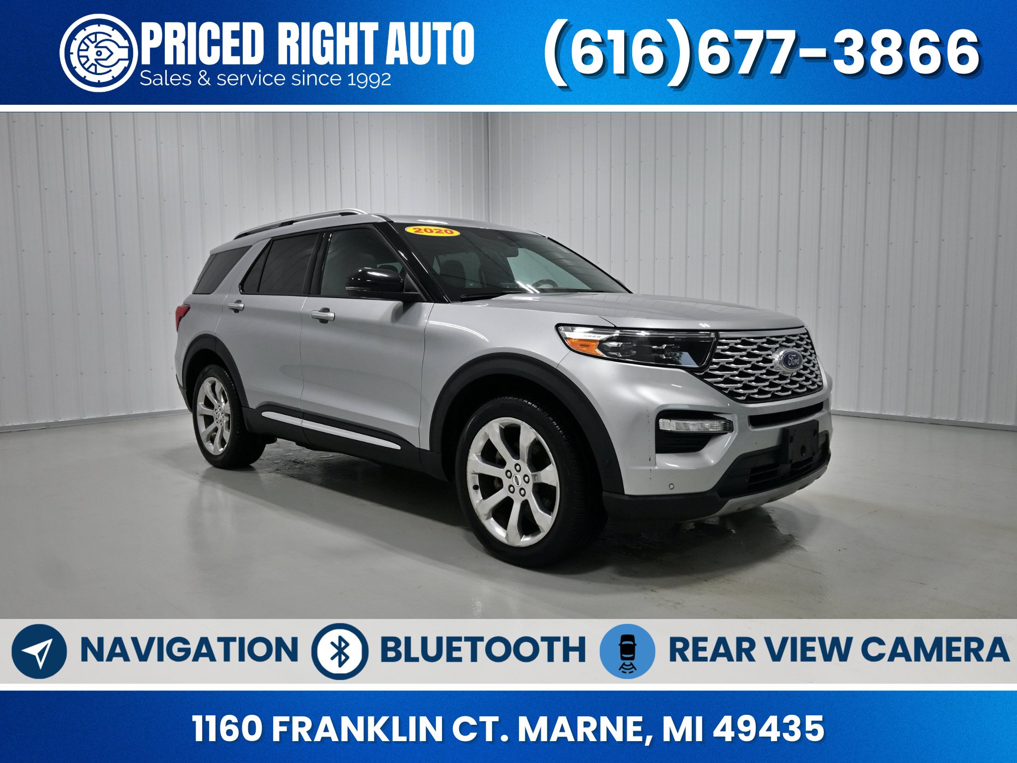 Used 2020 Ford Explorer Platinum
