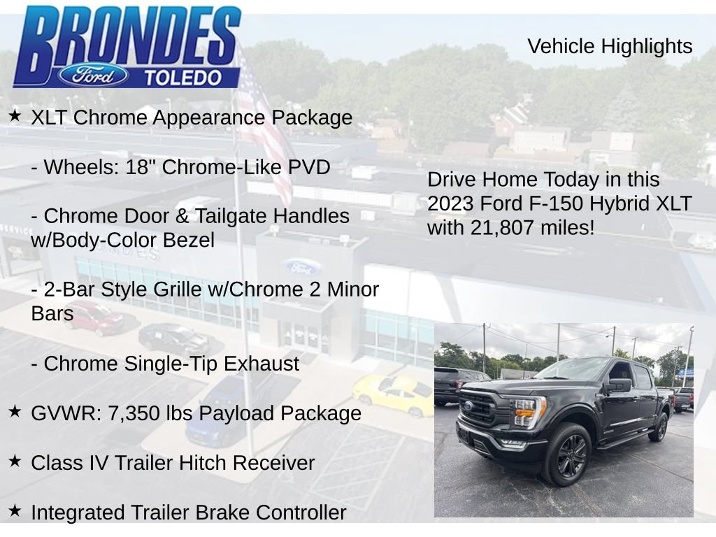 Used 2023 Ford F150 XLT w/ Equipment Group 302A High AWD/4WD image 27