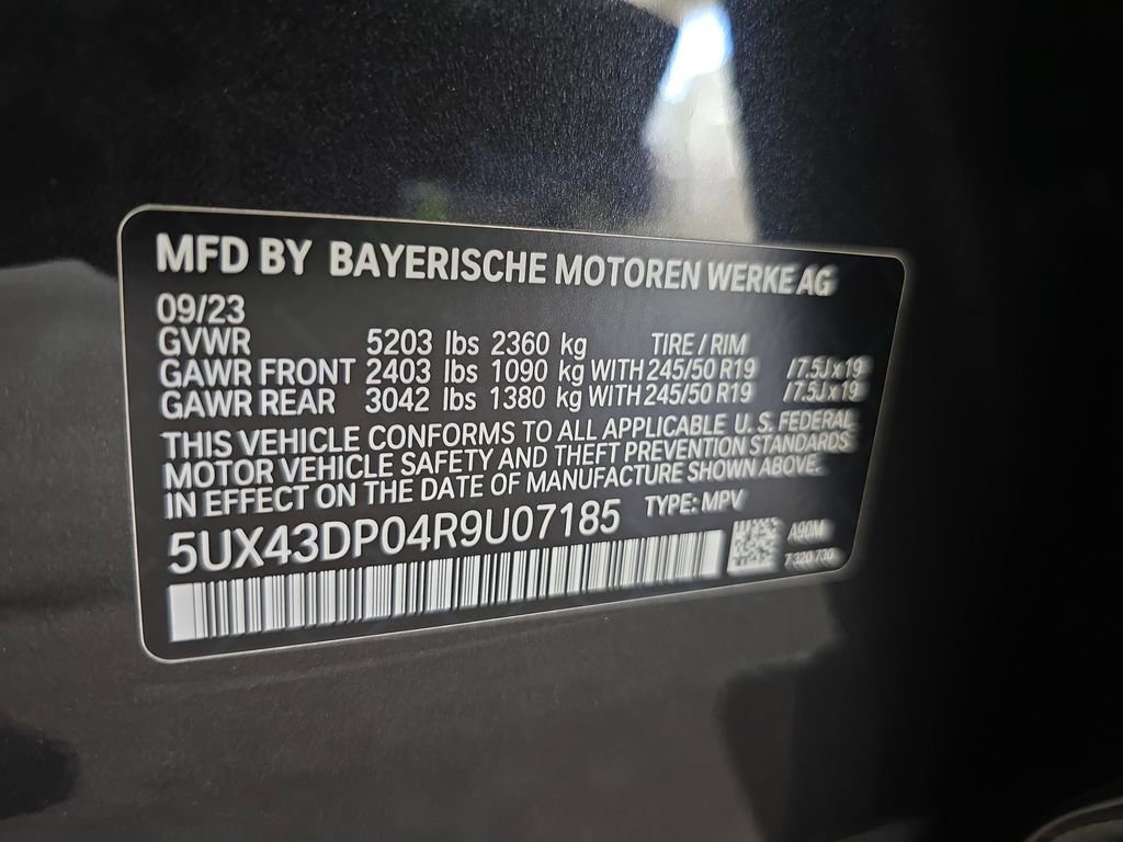Certified 2024 BMW X3 sDrive30i w/ Convenience Package image 34