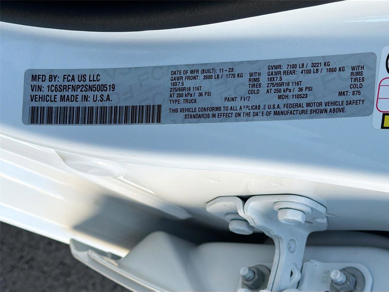 Used 2025 RAM 1500 Tradesman image 29