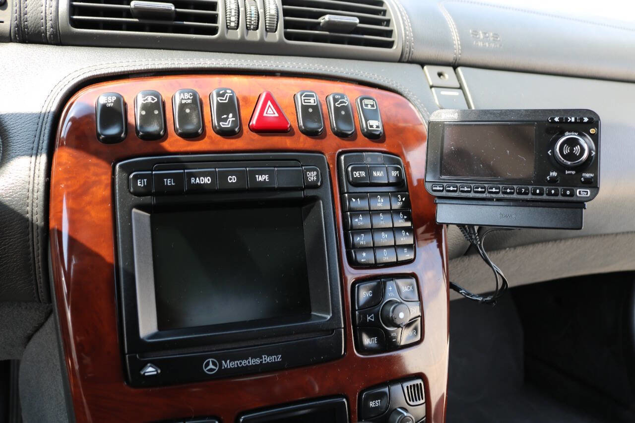 Used 2002 Mercedes-Benz CL 500 w/ CL2 Sport Pkg image 76