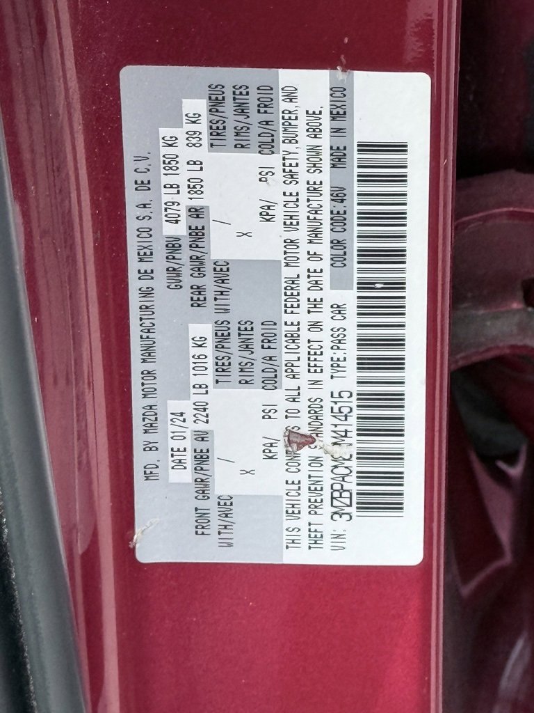 Used 2024 MAZDA MAZDA3 s image 34