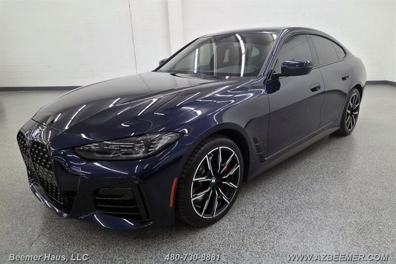 Used 2022 BMW 430i Gran Coupe w/ M Sport Package RWD image 2