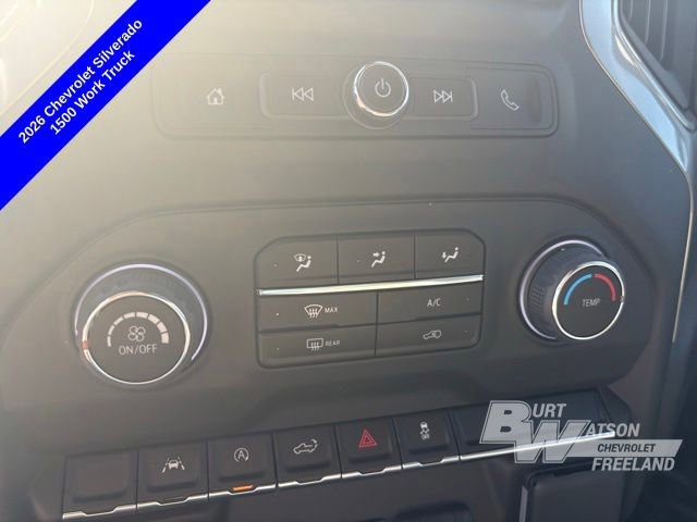 New 2026 Chevrolet Silverado 1500 W/T w/ WT Value Package AWD/4WD image 17