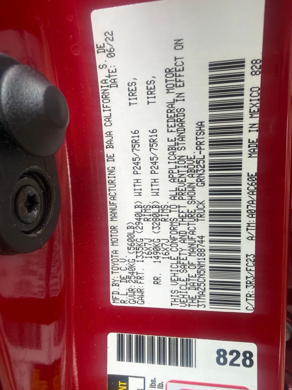 Used 2022 Toyota Tacoma SR5 RWD image 15
