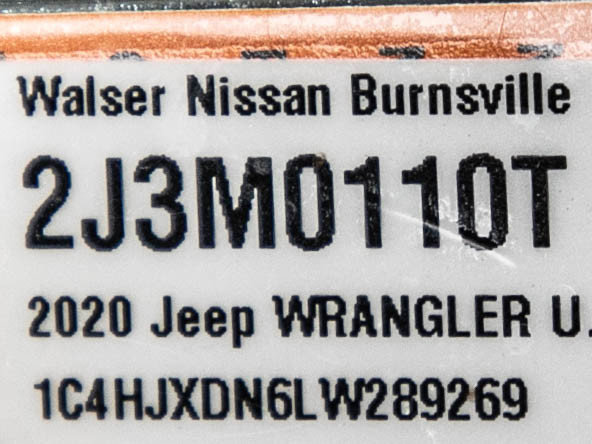 Used 2020 Jeep Wrangler Unlimited Sport AWD/4WD image 27