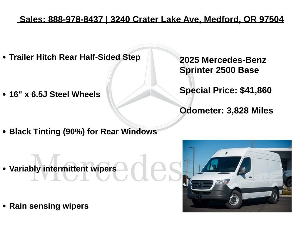 Used 2025 Mercedes-Benz Sprinter 2500 image 30