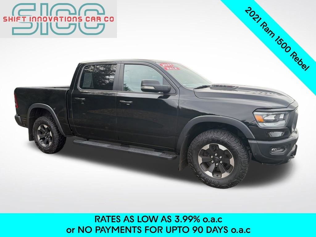 Used 2021 RAM 1500 Rebel w/ Leather & Sound Group AWD/4WD image 8