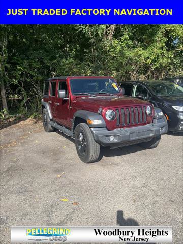Certified 2022 Jeep Wrangler Unlimited Sport image 1