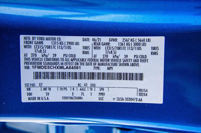 Used 2021 Ford Bronco Black Diamond w/ Sasquatch Package image 25