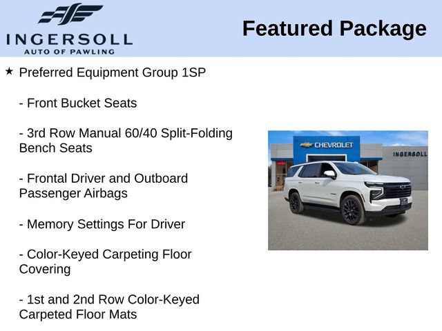 Used 2025 Chevrolet Tahoe RST w/ Comfort Package AWD/4WD image 15