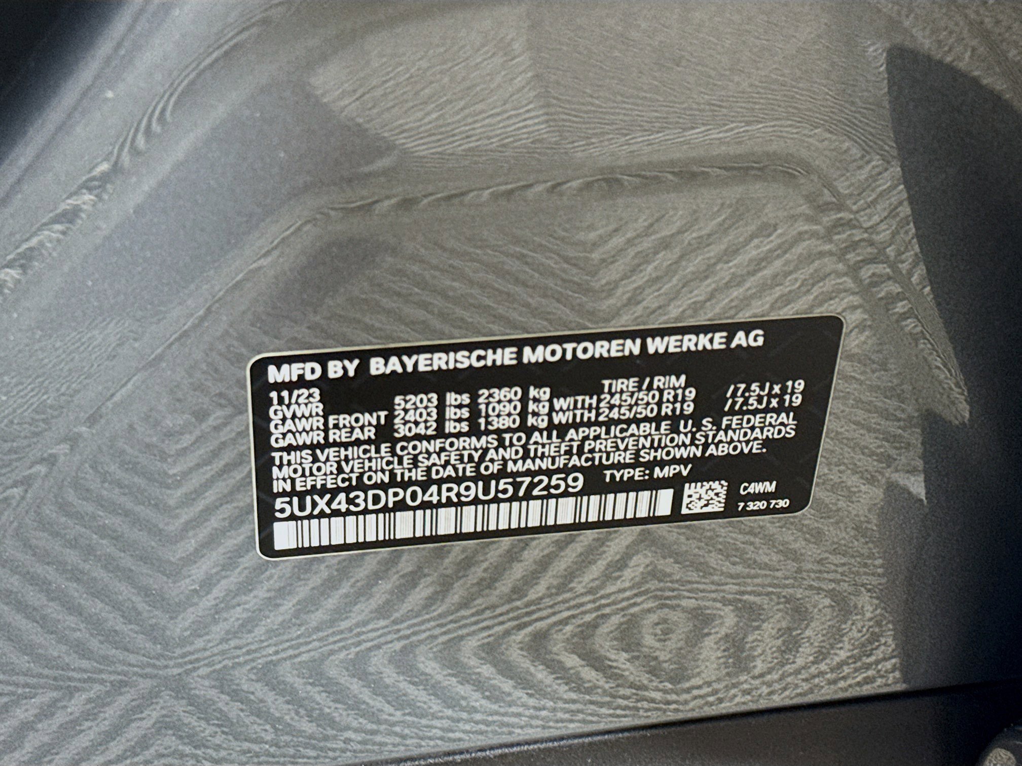 Used 2024 BMW X3 sDrive30i w/ Convenience Package image 40