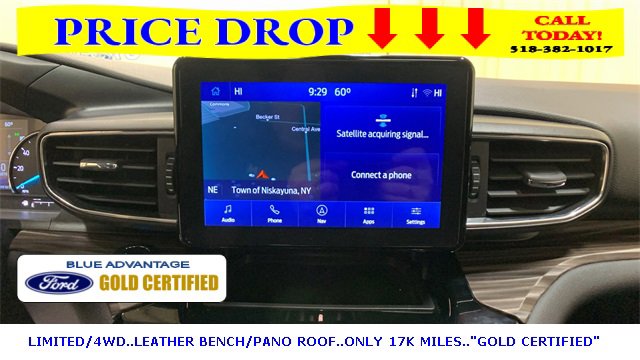 Certified 2022 Ford Explorer Limited w/ Equipment Group 301A image 44