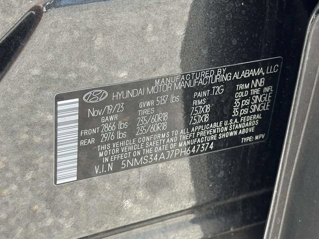Certified 2023 Hyundai Santa Fe SEL w/ Premium Package FWD image 11