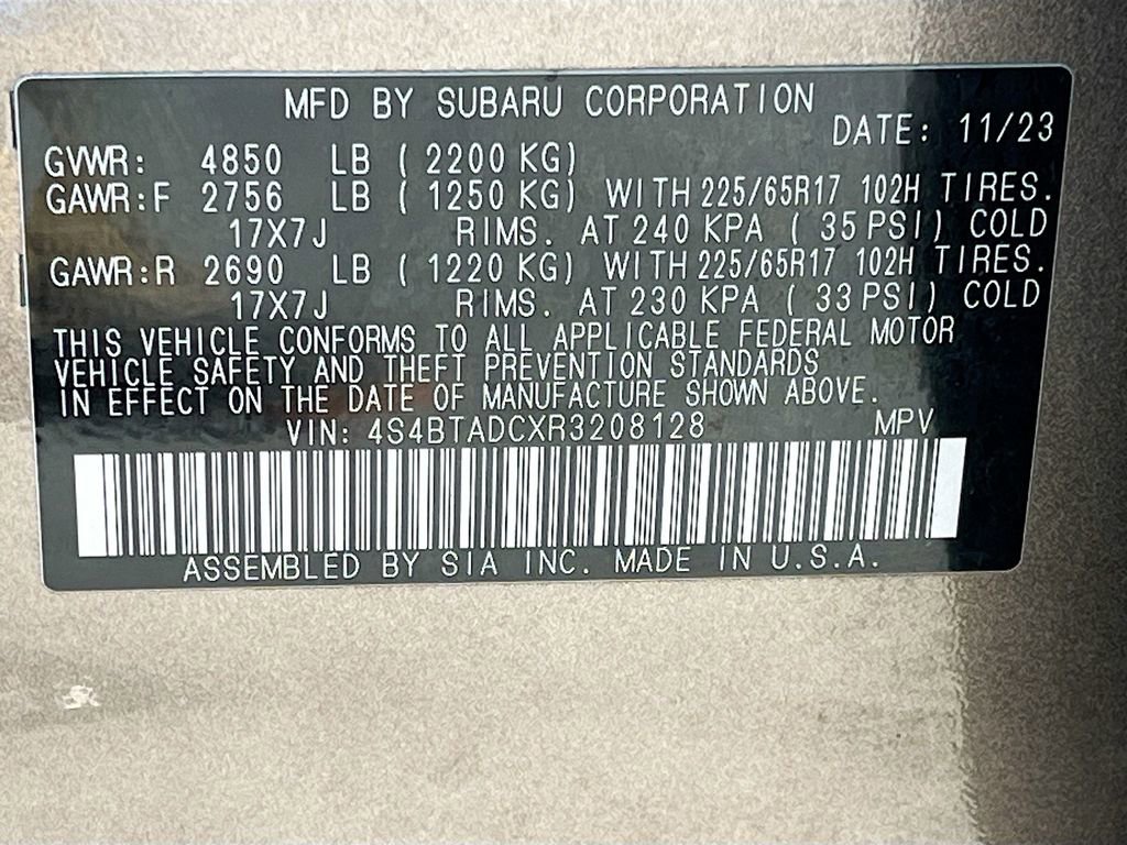 Used 2024 Subaru Outback Premium image 31