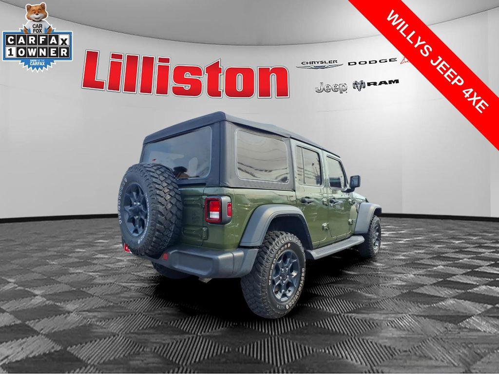 Used 2023 Jeep Wrangler Willys 4xe w/ Cold Weather Group image 2